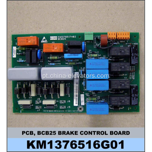 KM1376516G01 BCB25 Placa de controle de freio para elevadores Kone